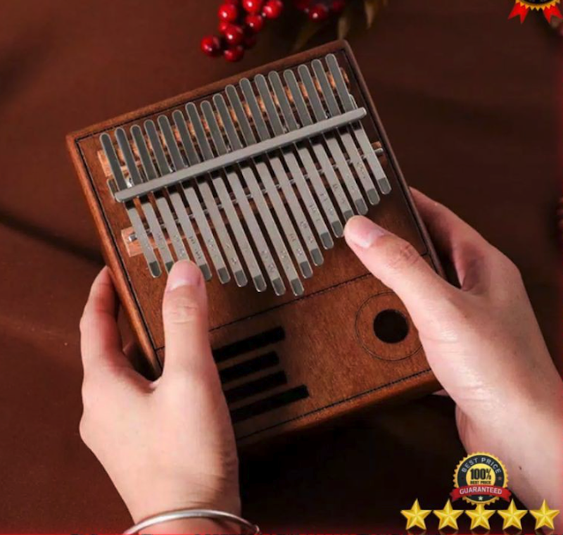 Kalimba Mbira Thumb 17 Note Sound 3