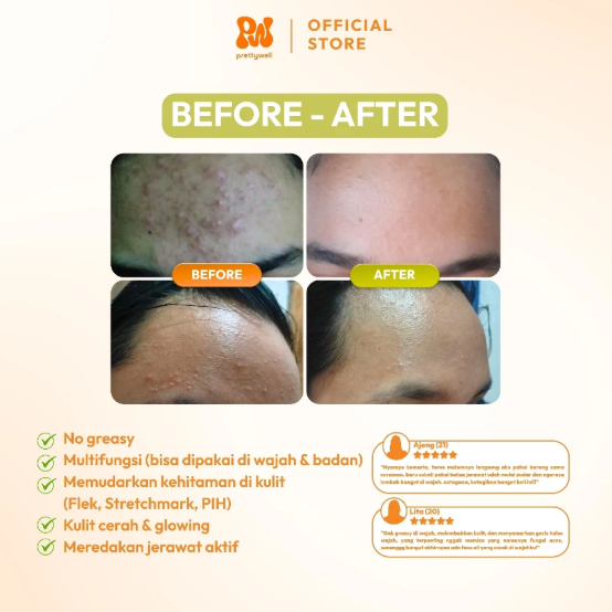 Pretty Abadi Indonesia Prettywell Reset & Restart Versatile Oil Serum