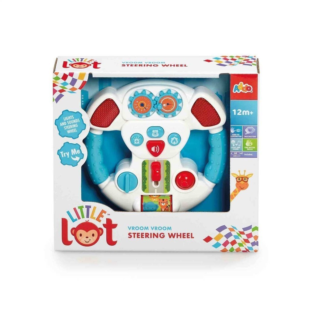  Addo Little Lot Vroom Steering Wheel Toys