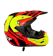 Tarakusuma Indah KYT Helm Cross Over KTime Red/Yellow Fluo 1