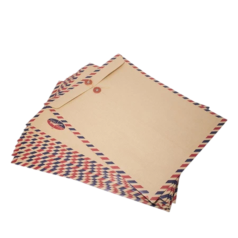 Air Mail Par Avion Amplop Cokelat 312 1