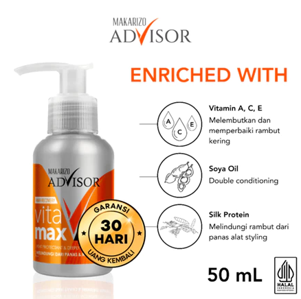 Akasha Wira International Makarizo Advisor Hair Recovery Vitamax