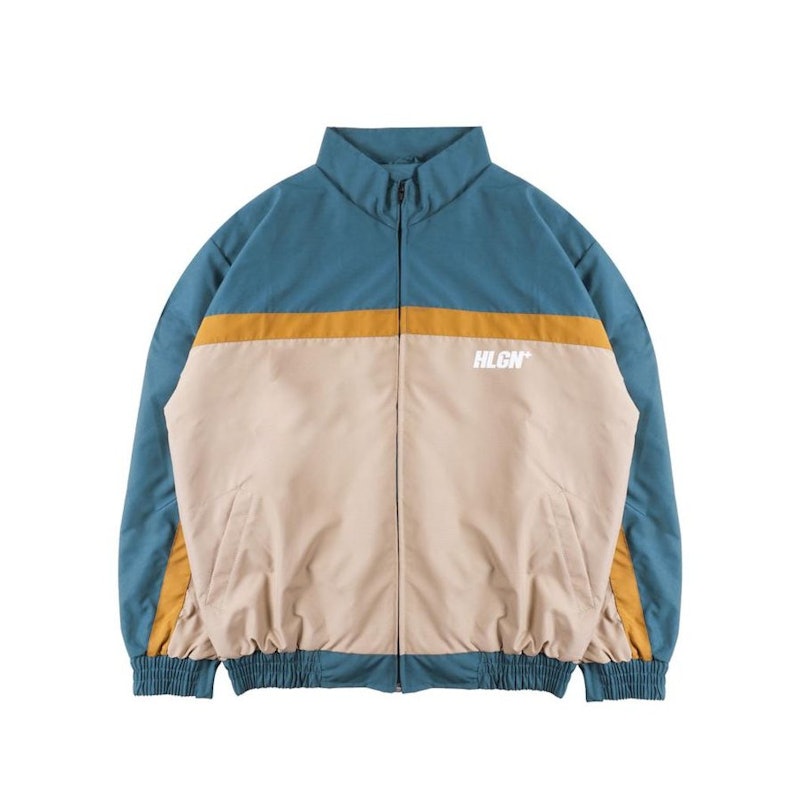 HOOLIGANS® Jacket Tracktop Marcos Teal Brown 1