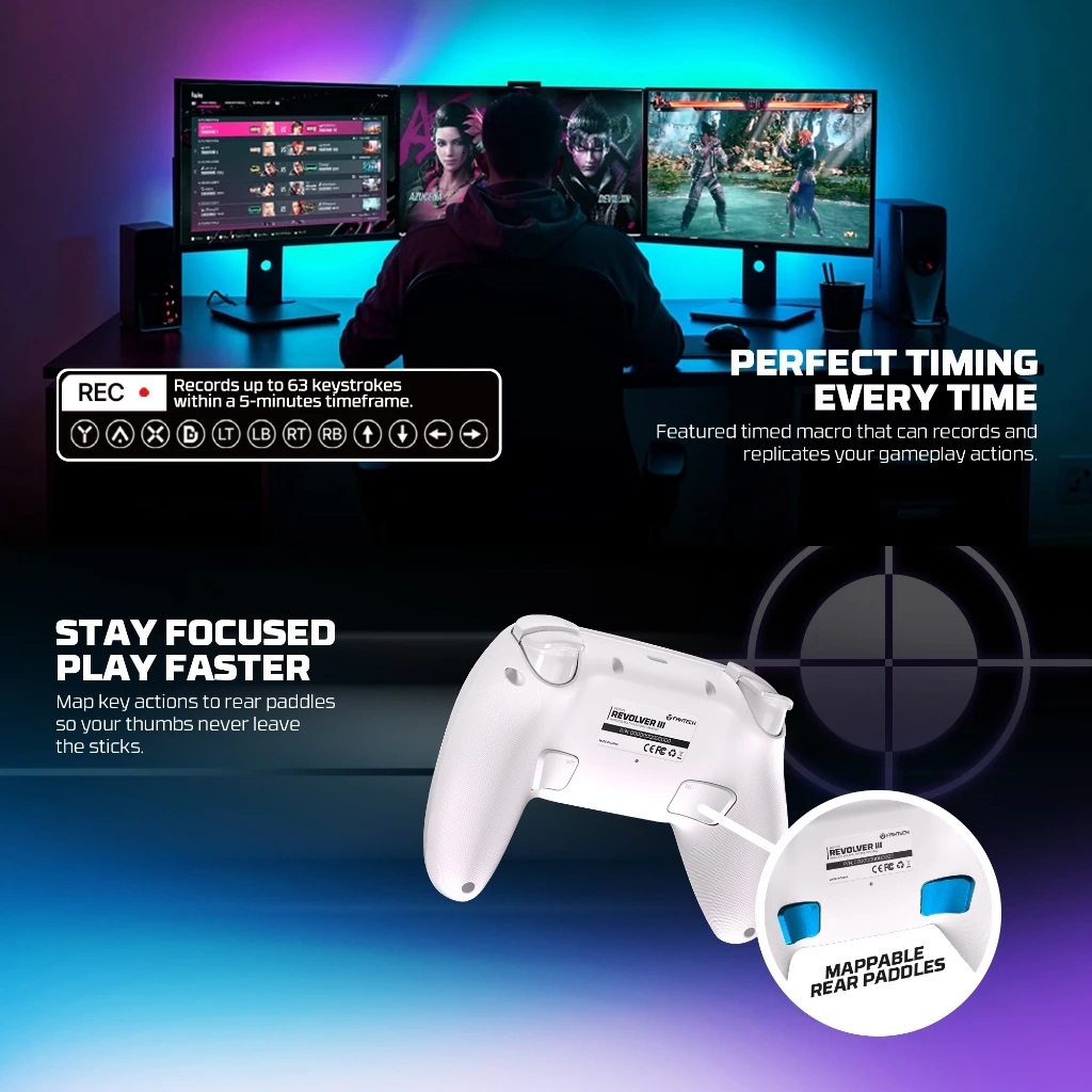 Fantech Indonesia Fantech Revolver III WGP12S