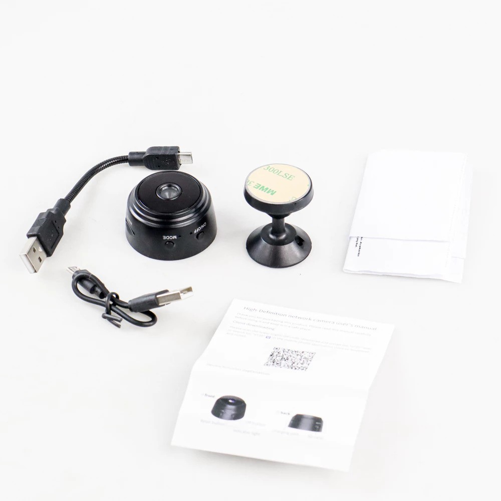 Taffware Taffware Mini WiFi IP Camera CCTV 1080P A9NV