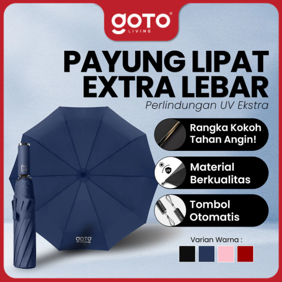 Reva Payung Lipat Ekstra Lebar Anti UV 2