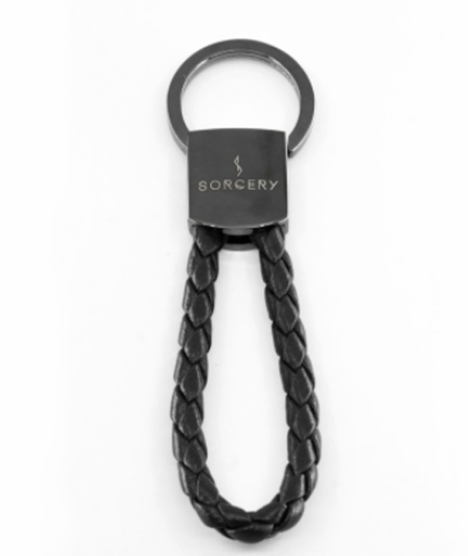 Twist Keychain Head with Genuine Lambskin 1