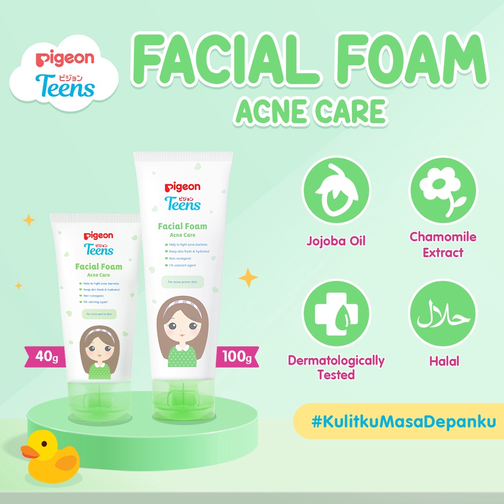 PIGEON Teens Facial Foam - Acne Care