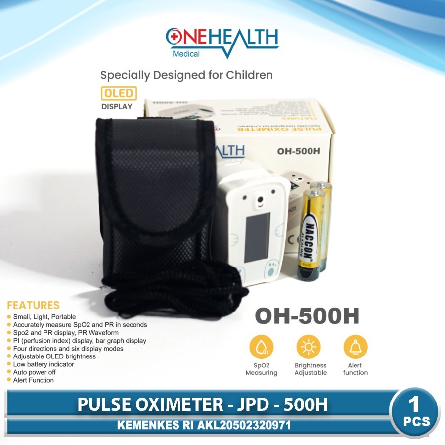 Era Medika Alkesindo Onehealth Pulse Oximeter  OH-500H 