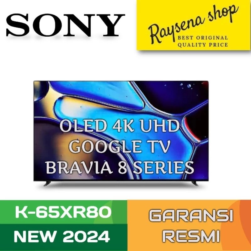 SONY Sony Bravia 8 65 Inch OLED 4K HDR Google TV K-65XR80
