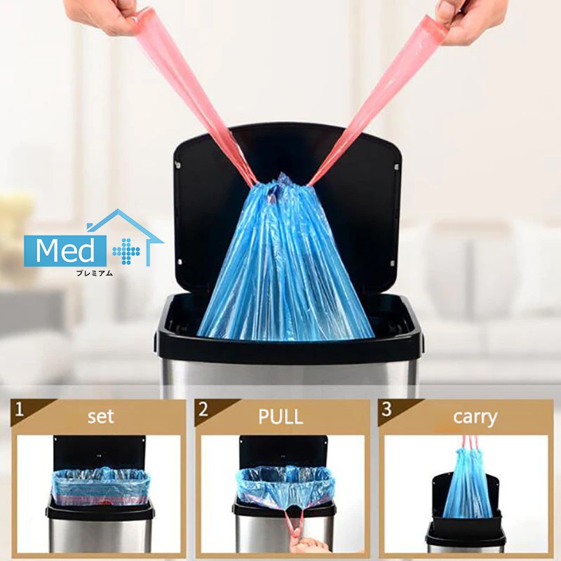 Med+  Kantong Plastik Sampah Premium