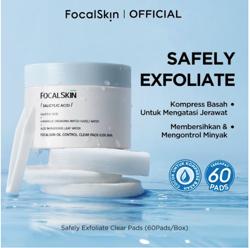 Oil Control Clear Pads 0,5% BHA 2
