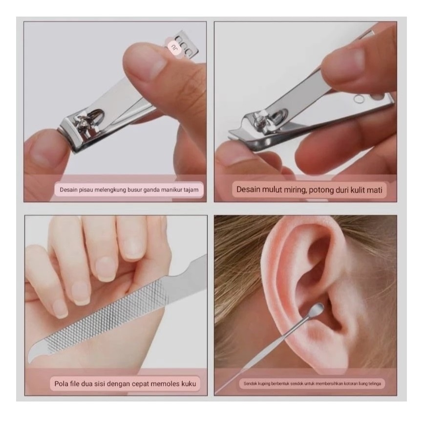  MAG Trada Indonesia MAANGE 4 Set Pedicure Manicure 1539