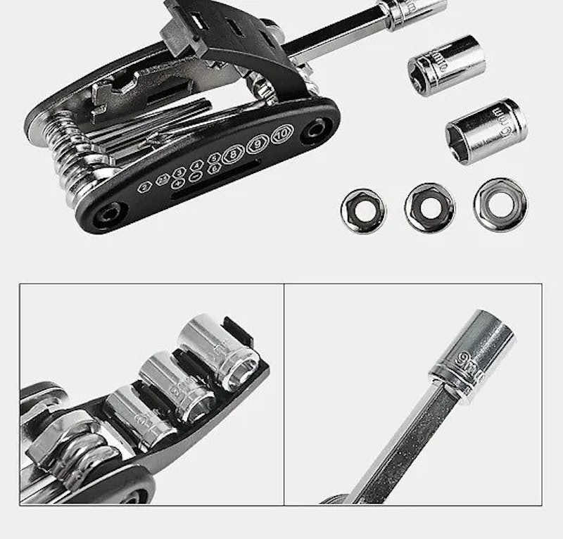 16 in 1 Multifunction Bicycle Repair Tools Kit 3