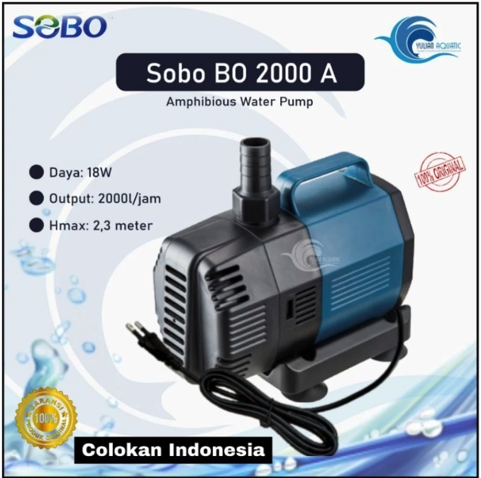 Sobo Amphibious Water Pump BO 2000 A