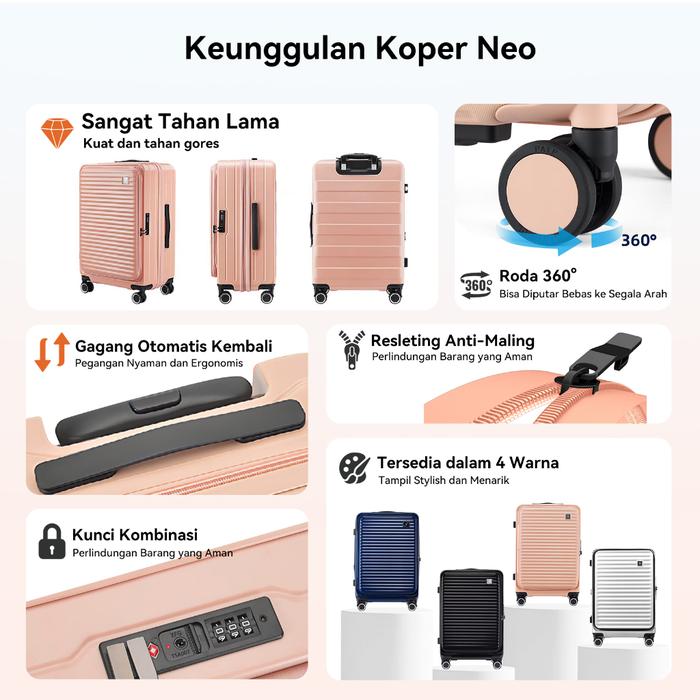 Needoo Koper Kabin & Bagasi Neo Series 4