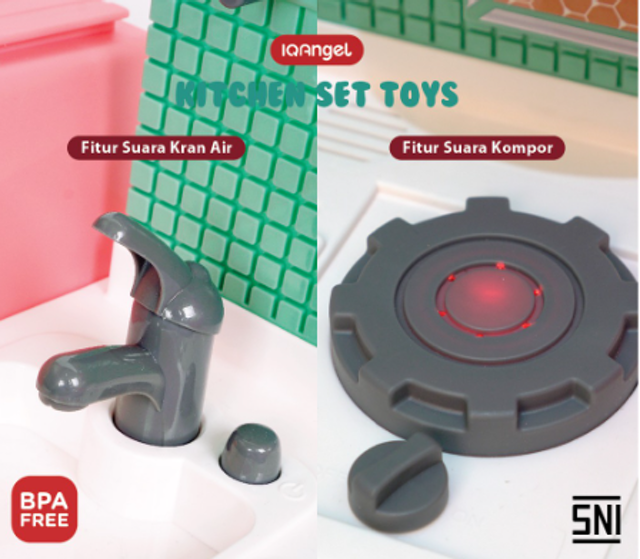 IQAngel Kitchen Set Toys