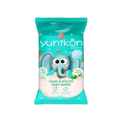 Yunikon Peach Blossom Hand & Mouth Baby Wipes