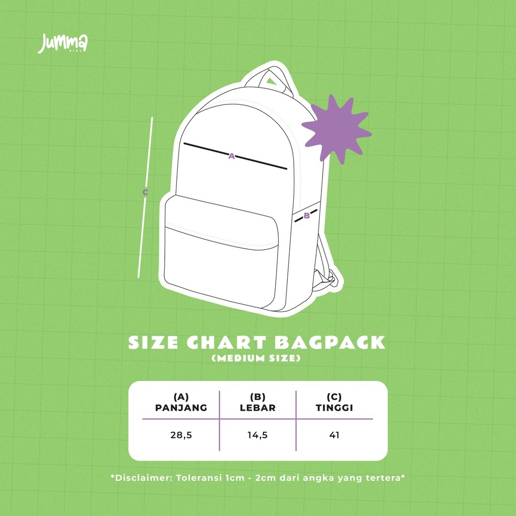 JummaKids Ultraman Medium Bag