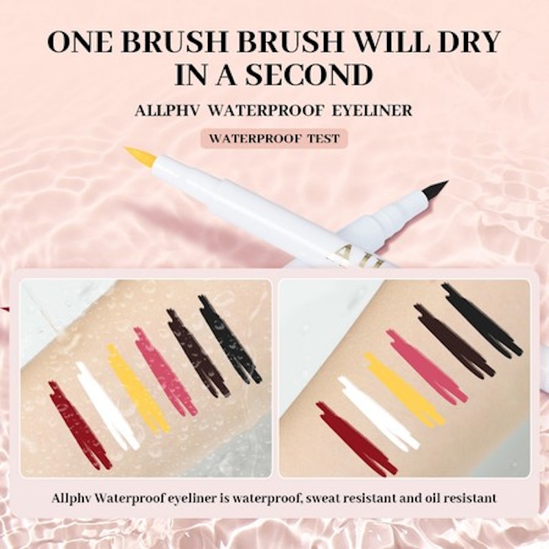 Allphv Waterproof Eyeliner 09# White 4