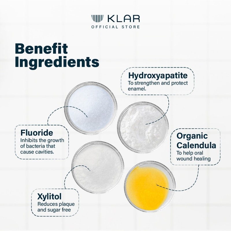 KLAR Kids Flouride Toothpaste 4