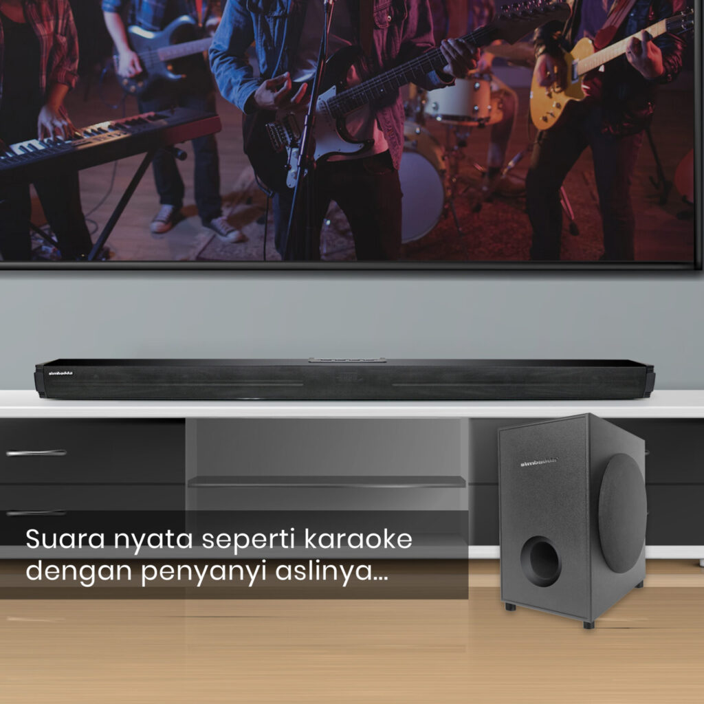 Bhakti Sentosa Raya Simbadda Soundbar Speaker Wireless+Wired HDMI CST 906N+