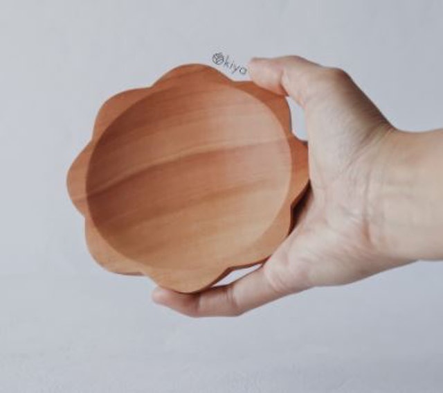 HIMAWARI Piring Kayu 5