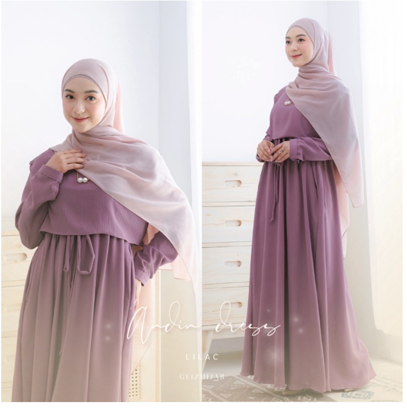 GlizhHijab Andin Dress X Ria Ricis 3
