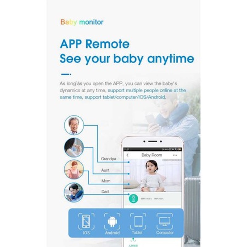 Xiaovv Baby Monitor 4