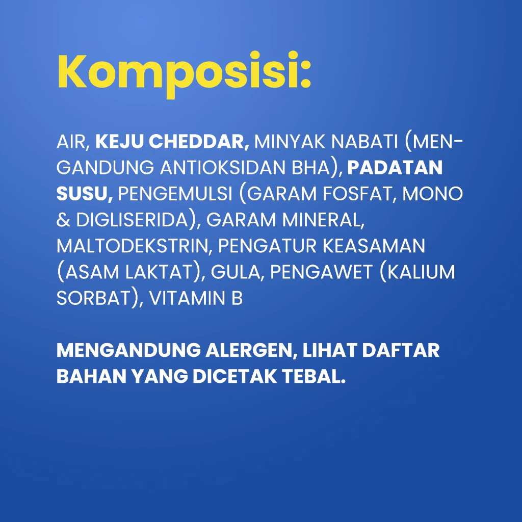 Kraft Ultrajaya Indonesia Kraft Quick Melt Mozza