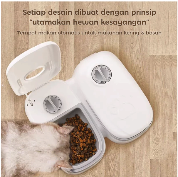  Dulepig Pet Feeder Dispenser