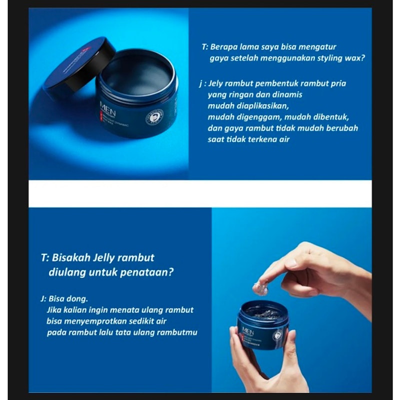 Men Hair Wax Light Premium 4