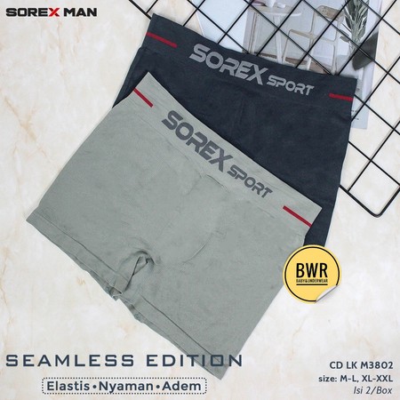 Prakarsa Jaya Sentosa Sorex Man CD Boxer Seamless Edition LK-3802
