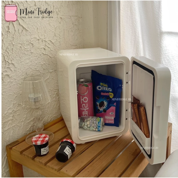  Mirror Mini Fridge 8 L