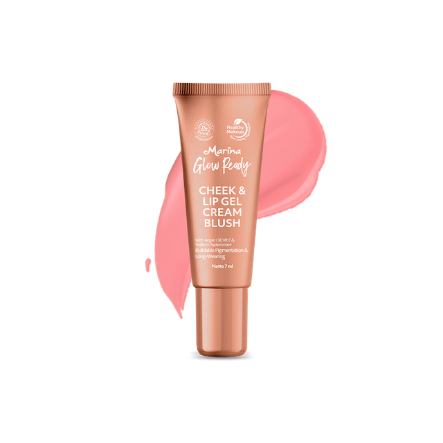 Marina Glow Ready Cheek and Lip Gel Cream Blush 1