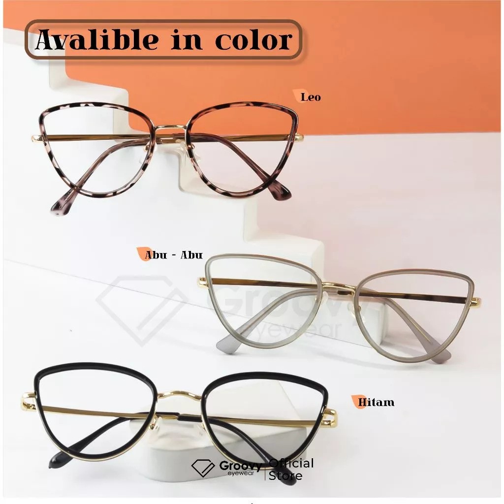 Urban Azkara Tirtha Groovy Eyewear Frame Syifa Leopard