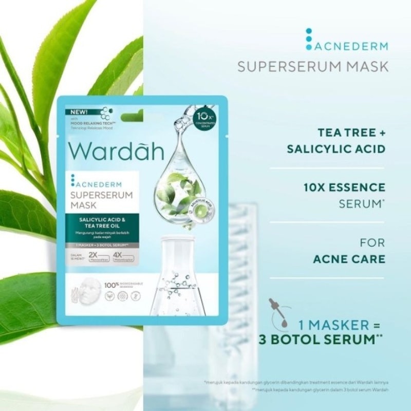 Wardah Acnederm Superserum Mask
