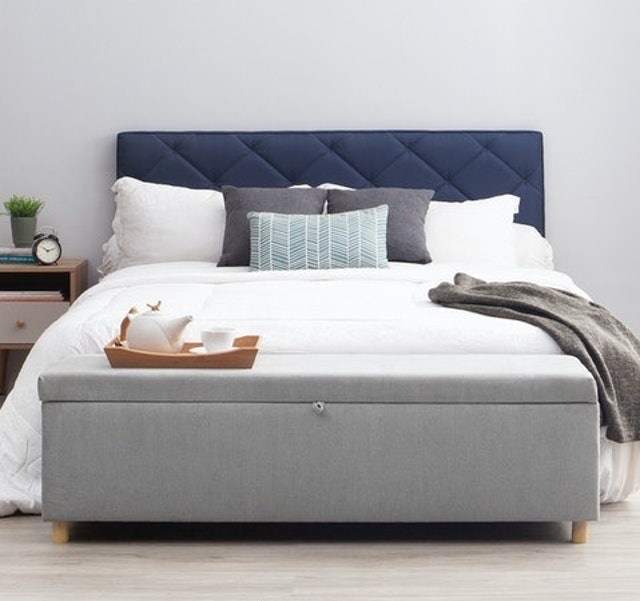 Dekoruma Heim Studio TATE Bench Abu with Storage 140