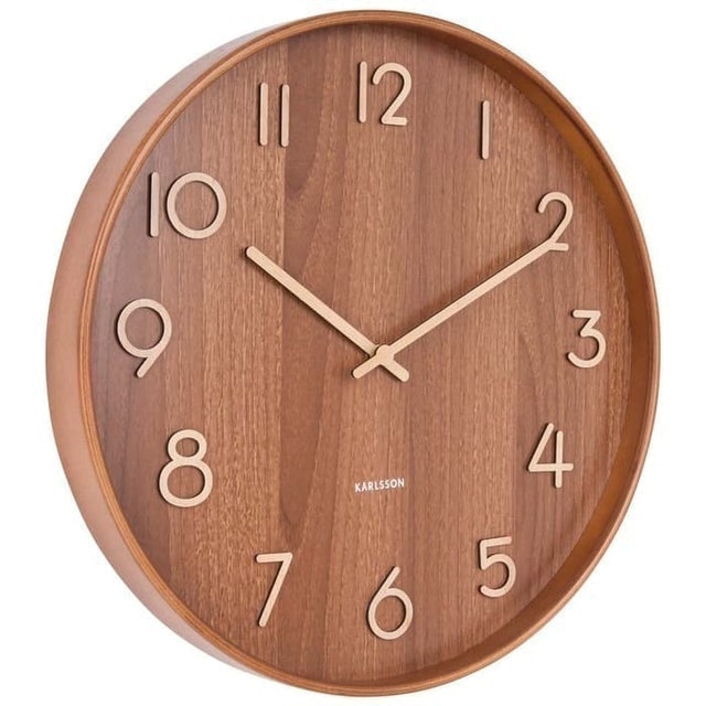 Karlsson Wall Clock Basswood