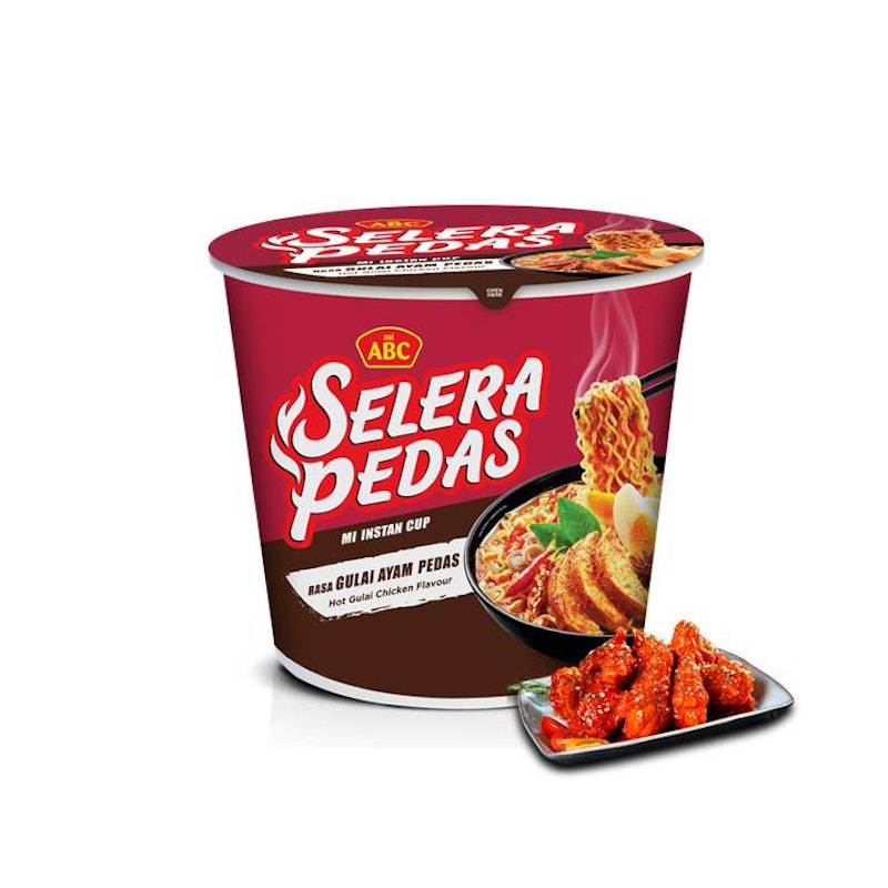 Mi ABC Cup Selera Pedas Rasa Gulai Ayam Pedas 1