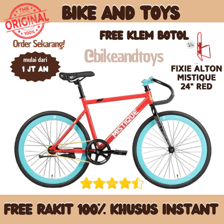 Roda Maju Bahagia Element Sepeda Fixie Alton FX Mistique 