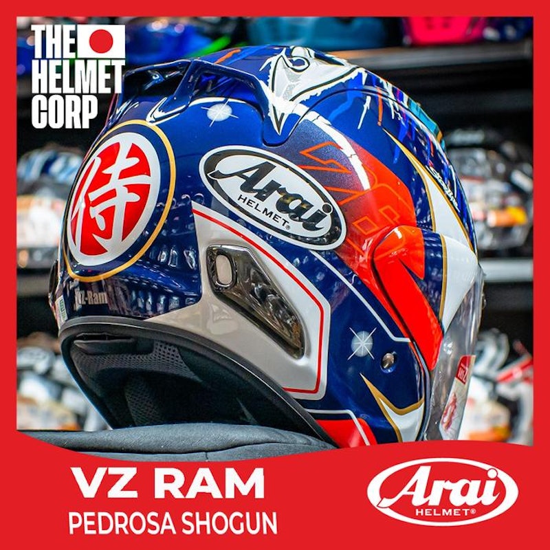 Arai VZ-RAM Pedrosa Shogun 2