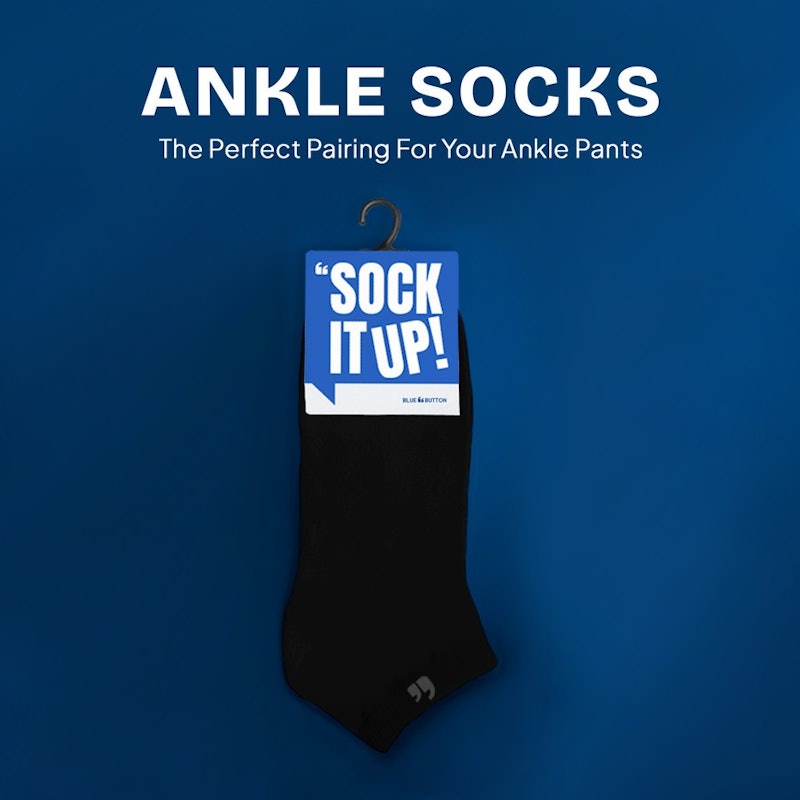 BlueButton Ankle Socks 2