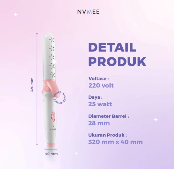 Global Indo Milenial NVMEE Scorpio Hair Styler