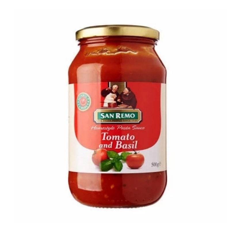 San Remo Homestyle Pasta Sauce Tomato & Basil 1