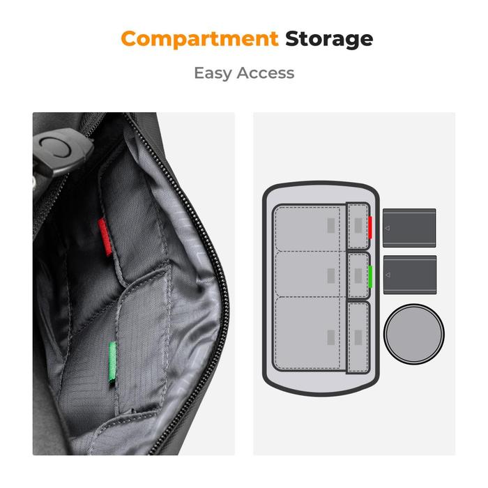 Shenzhen Zhuoerda Technology K&F Concept Alpha Sling Bag Camera