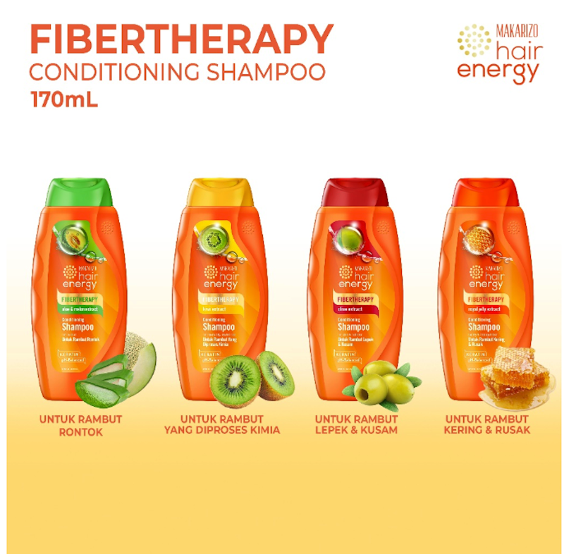 Makarizo Fibertherapy Conditioning Shampoo With Royal Jelly Extract 5