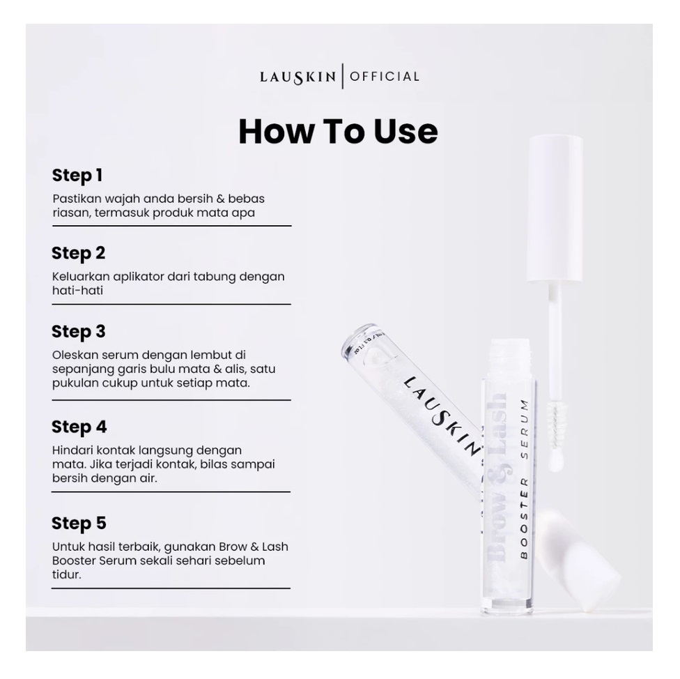  Lauskin Brow & Lash Booster Serum