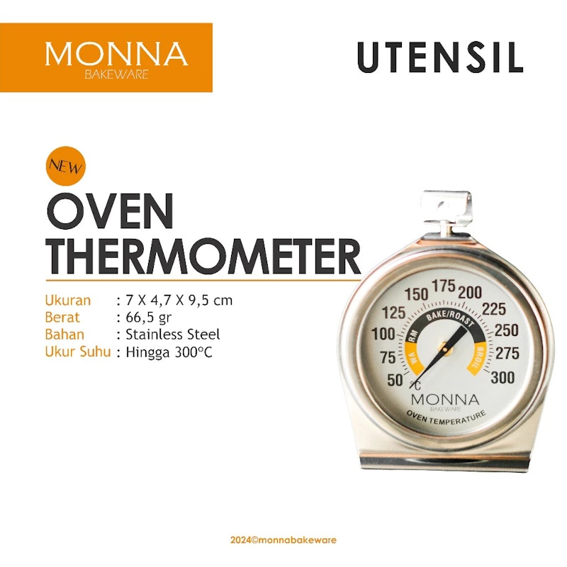 Monna Bakeware Thermometer Oven 5
