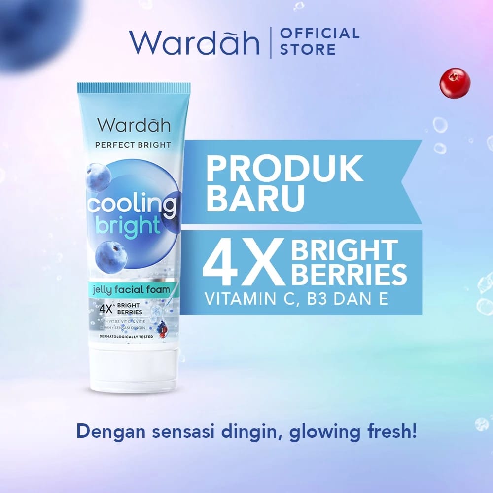 Paragon Technology and Innovation Wardah Perfect Bright Cooling Bright Jelly Facial Foam